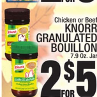 C Town Knorr granulated bouillon offer