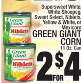 C Town Green giant corn offer