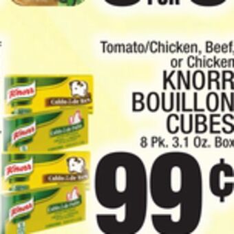 C Town Knorr bouillon cubes offer