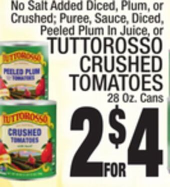 C Town Tuttorosso crushed tomatoes offer