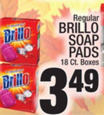 C Town Brillo soap pads offer