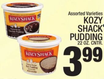 C Town Kozy shack pudding offer