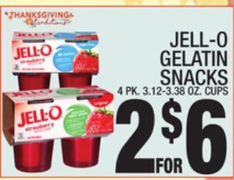 C Town Jell-o gelatin snacks offer
