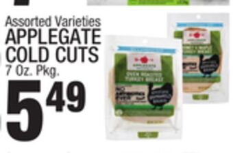 C Town Applegate cold cuts offer