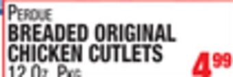 C Town Perdue breaded original chicken cutlets offer