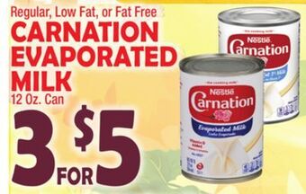 Bravo Supermarkets Carnation evaporated milk offer