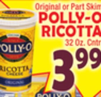 Bravo Supermarkets Polly-o ricotta offer