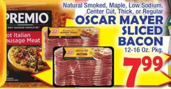 Bravo Supermarkets Oscar mayer sliced bacon offer