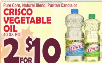 Bravo Supermarkets Crisco vegetable oil offer