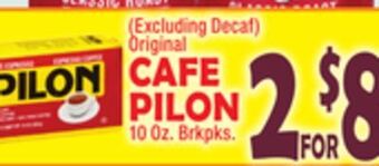 Bravo Supermarkets Cafe pilon offer