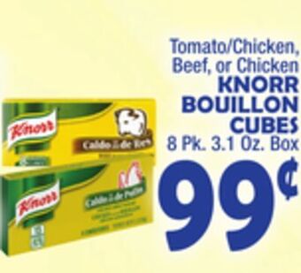 Bravo Supermarkets Knorr bouillon cubes offer