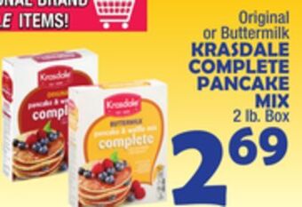 Bravo Supermarkets Krasdale complete pancake mix offer
