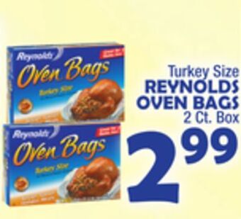 Bravo Supermarkets Reynolds oven bags offer