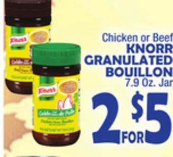 Bravo Supermarkets Knorr granulated bouillon offer