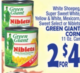 Bravo Supermarkets Green giant corn offer