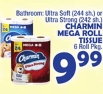 Bravo Supermarkets Charmin mega roll tissue offer