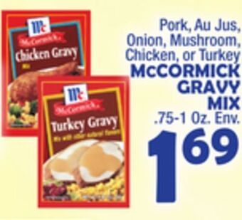 Bravo Supermarkets Mccormick gravy mix offer
