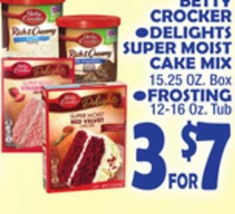 Bravo Supermarkets Betty crocker offer