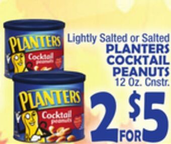 Bravo Supermarkets Planters cocktail peanuts offer