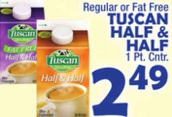 Bravo Supermarkets Tuscan half & half offer