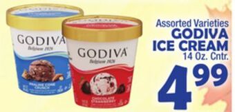 Bravo Supermarkets Godiva ice cream offer
