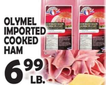 Bravo Supermarkets Olymel imported cooked ham offer