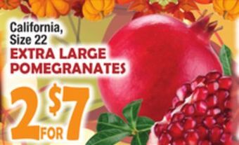 Bravo Supermarkets Extra large pomegranates offer