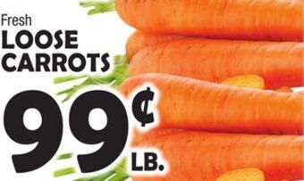 Bravo Supermarkets Loose carrots offer