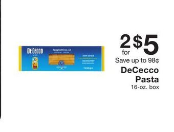 Fairway Store Market Dececco pasta offer
