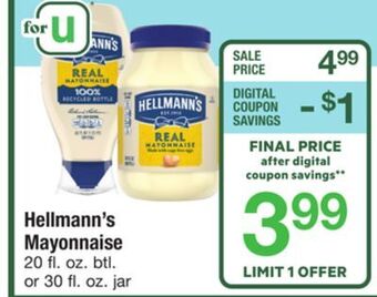 ACME Hellmann's mayonnaise offer