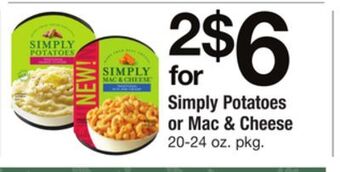 ACME Simply potatoes or mac & cheese offer