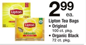 ACME Lipton tea bags offer