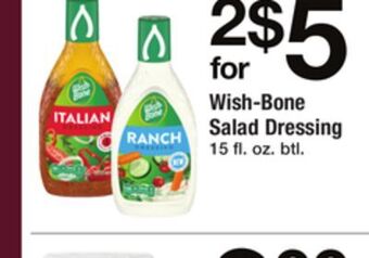 ACME Wish-bone salad dressing offer
