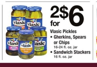 ACME Vlasic pickles offer