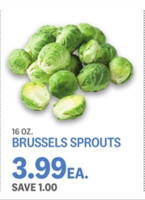 Kings Food Markets Brussels sprouts offer