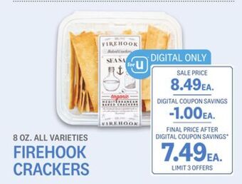 Kings Food Markets Firehook crackers offer