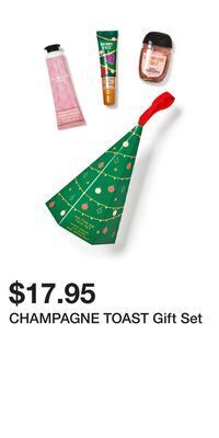 Bath & Body Works Champagne toast gift set offer