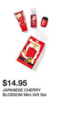 Bath & Body Works Japanese cherry blossom mini gift set offer