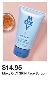 Bath & Body Works Moxy oily skin face scrub offer