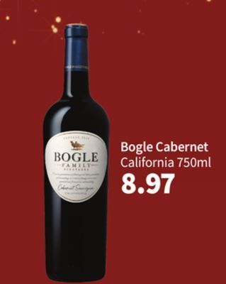 Total Wine Bogle cabernet offer