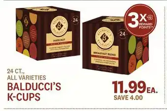 Balducci's Balducci's k-cups offer