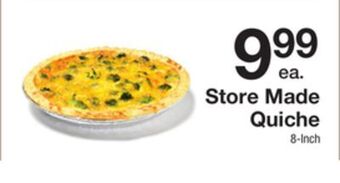The Fresh Grocer Store made quiche offer