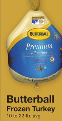 The Fresh Grocer Frozen turkey offer