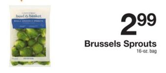 The Fresh Grocer Brussels sprouts offer