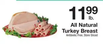 The Fresh Grocer All natural turkey breast offer