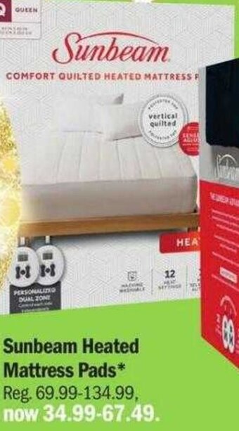 Meijer Sunbeam Heated Mattress Pads offer