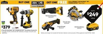 Lowe's 2-tool 20-volt max f xr® power detect™ brushless combo kit offer