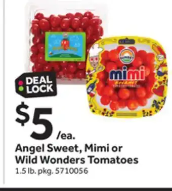 Stop&Shop Angel sweet, mimi or wild wonders tomatoes offer