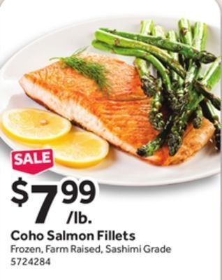 Stop&Shop Coho salmon fillets offer