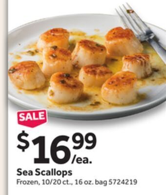 Stop&Shop Sea scallops offer